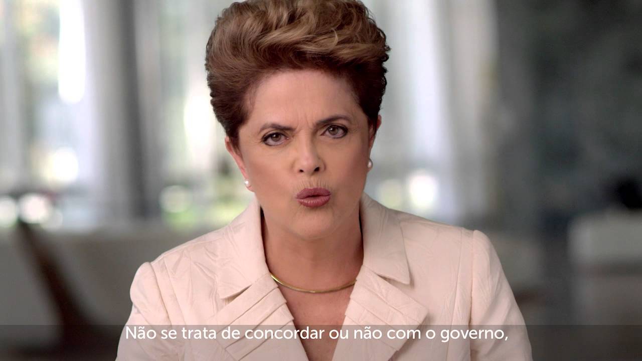 Pronunciamento - Dilma Rousseff 15 de Abril