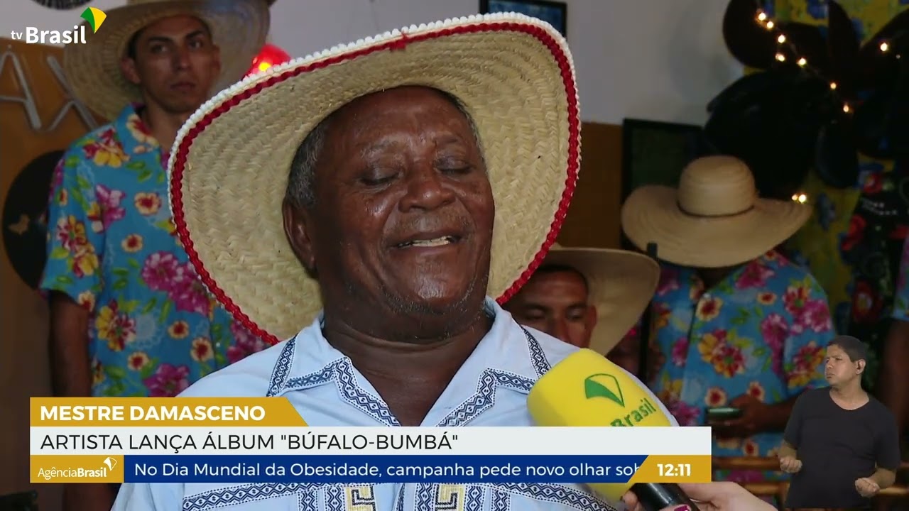 RJ | Conheça a história do criador do "Búfalo-Bumba", mestre Damasceno
