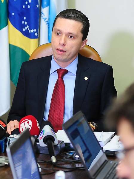 Parecer do relator Pinato concluído é pela sequência de processo contra deputado Cunha. Foto: Alex Ferreira/Agência Câmara.